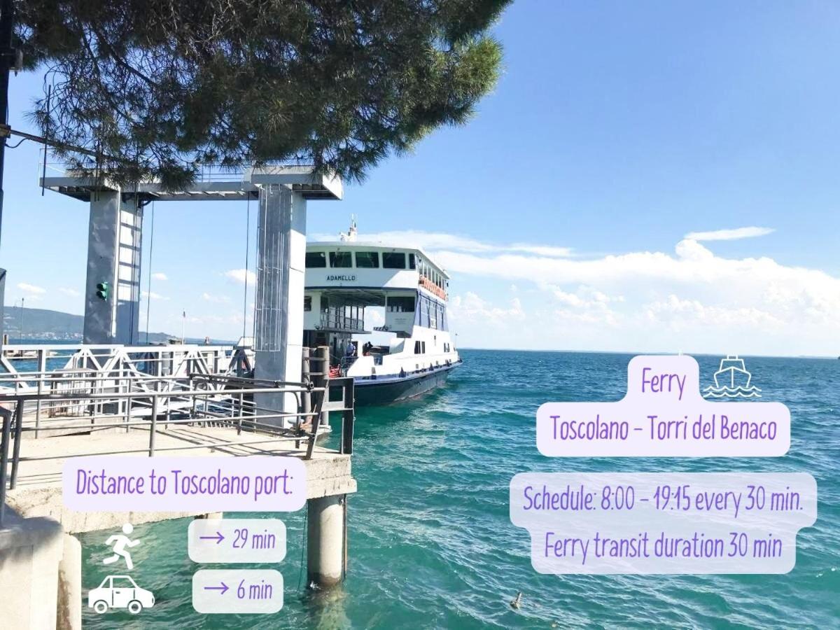 Panorama Lake View, Pool & Garden, 2 Bathrooms, Kingsize & Single-Beds, Fast Internet Toscolano-Maderno Kültér fotó