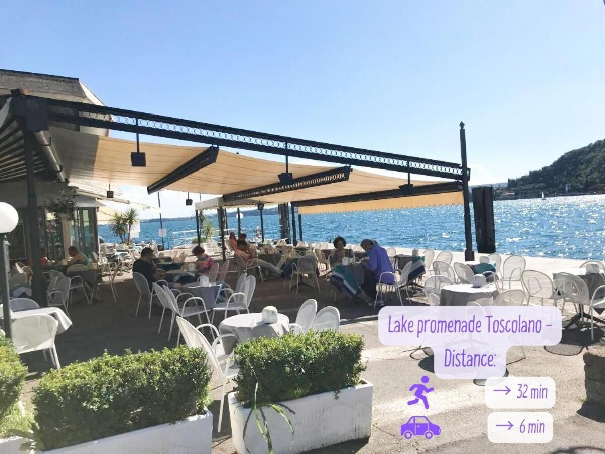 Panorama Lake View, Pool & Garden, 2 Bathrooms, Kingsize & Single-Beds, Fast Internet Toscolano-Maderno Kültér fotó