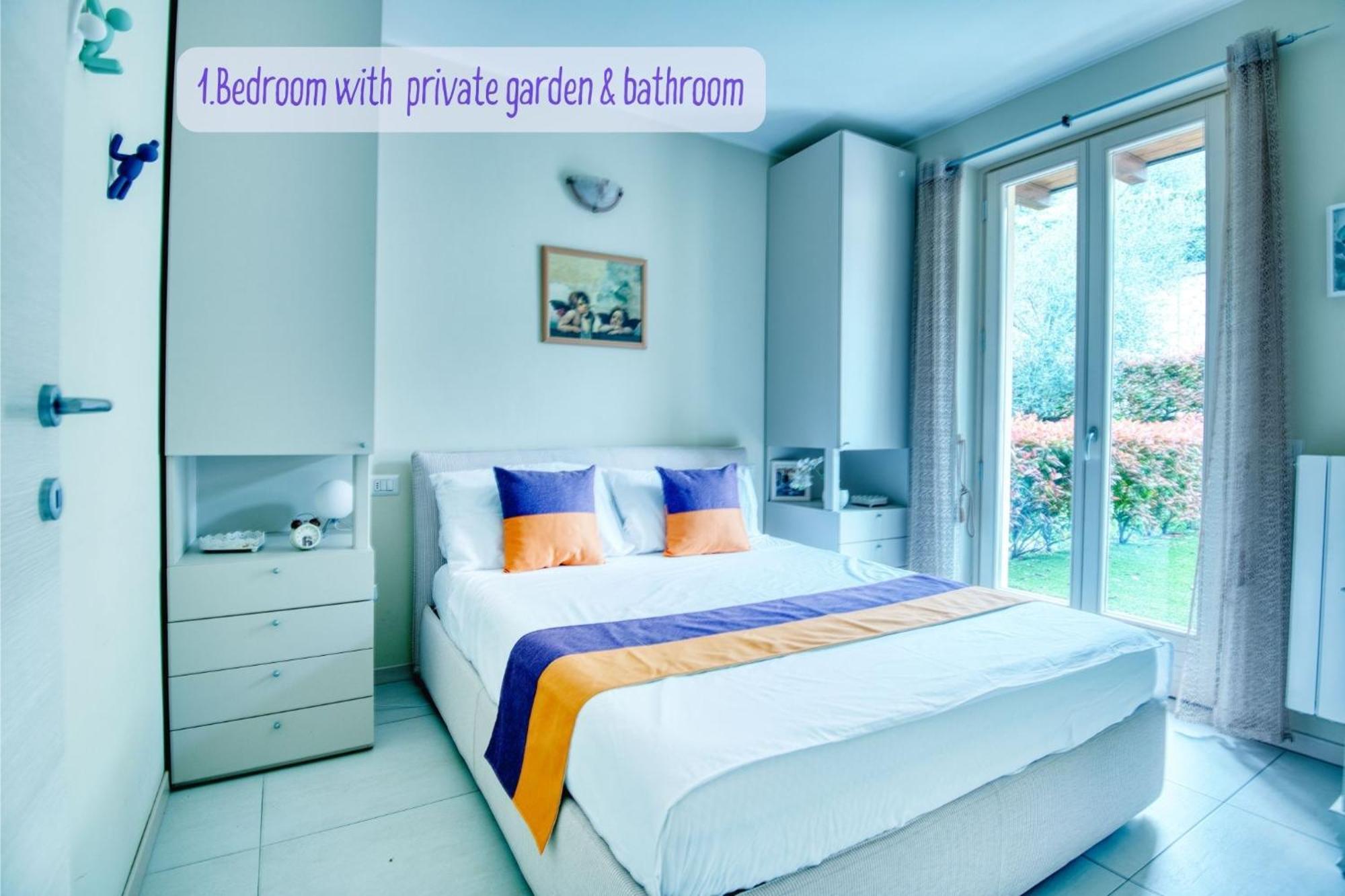 Panorama Lake View, Pool & Garden, 2 Bathrooms, Kingsize & Single-Beds, Fast Internet Toscolano-Maderno Kültér fotó